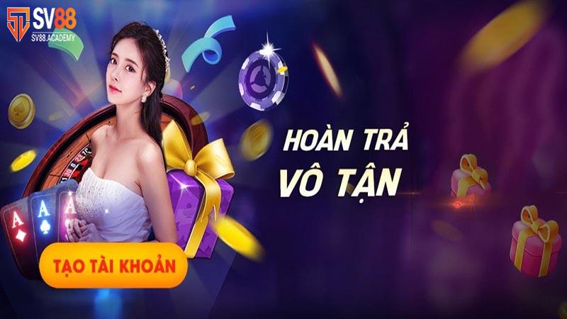 Hoàn trả 1.35% không giới hạn tại SV88: Lợi ích cực lớn 4 chương trình Hoàn trả 1.35 không giới hạn SV88